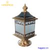 Đèn trụ cổng bằng đồng HGA-TCD06