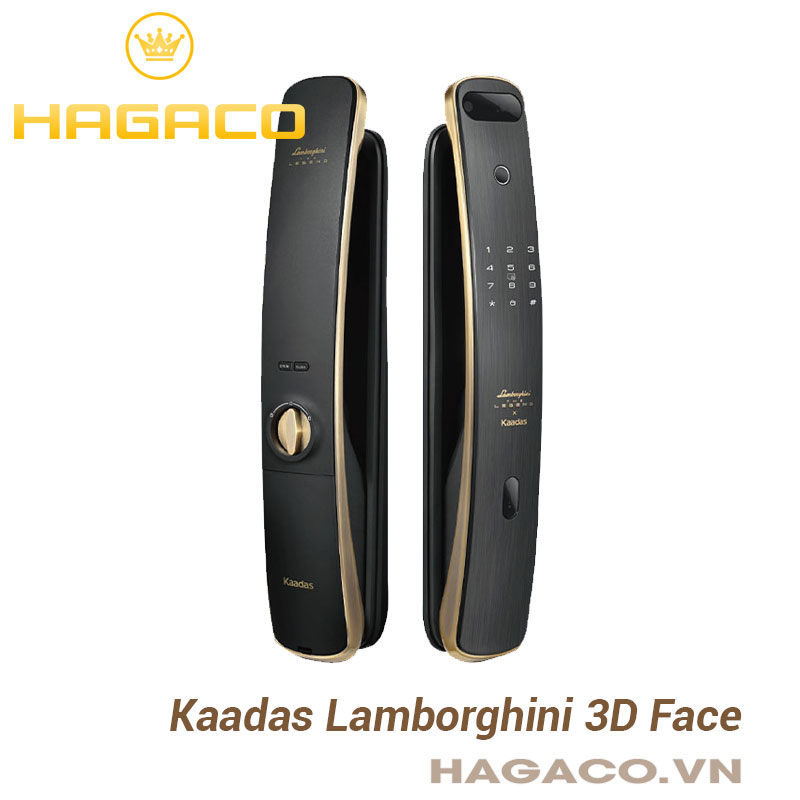 Khóa cửa nhận diện khuôn mặt Kaadas Lamborghini 3D Face