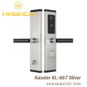 Khóa cửa thẻ từ Kassler KL-667 Sliver