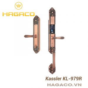Khóa vân tay Kassler KL-979R chính hãng, màu đồng đỏ