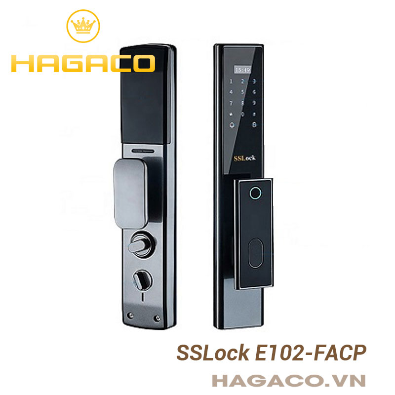 Khóa cửa vân tay thông minh SSLock E102-FACP