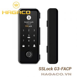 Khóa cửa vân tay cửa kính SSLock G3-FACP