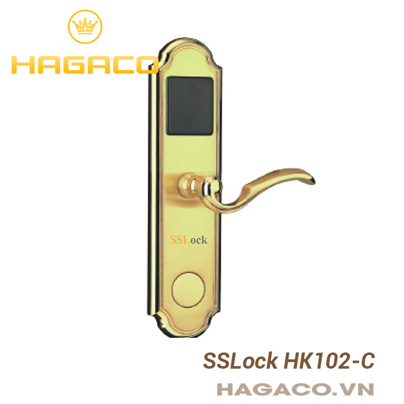 Khóa thẻ từ khách sạn SSLock HK102-C