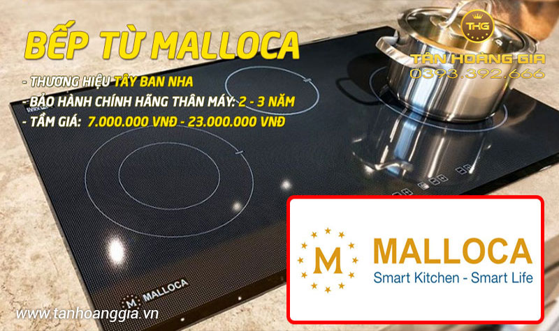 Bếp từ hãng Malloca