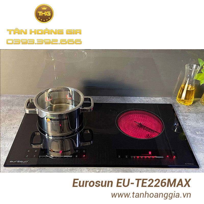 Hình ảnh bếp điện từ Eurosun EU-TE226MAX thiết kế tinh tế
