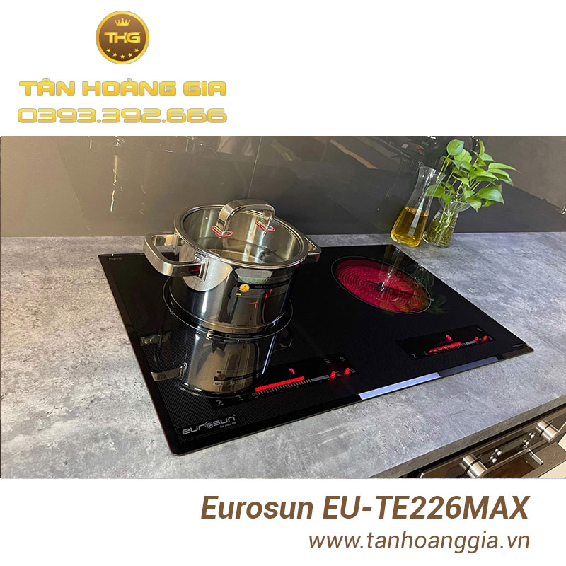 Bếp từ – hồng ngoại Eurosun EU-TE226MAX sang trọng, hiện đại