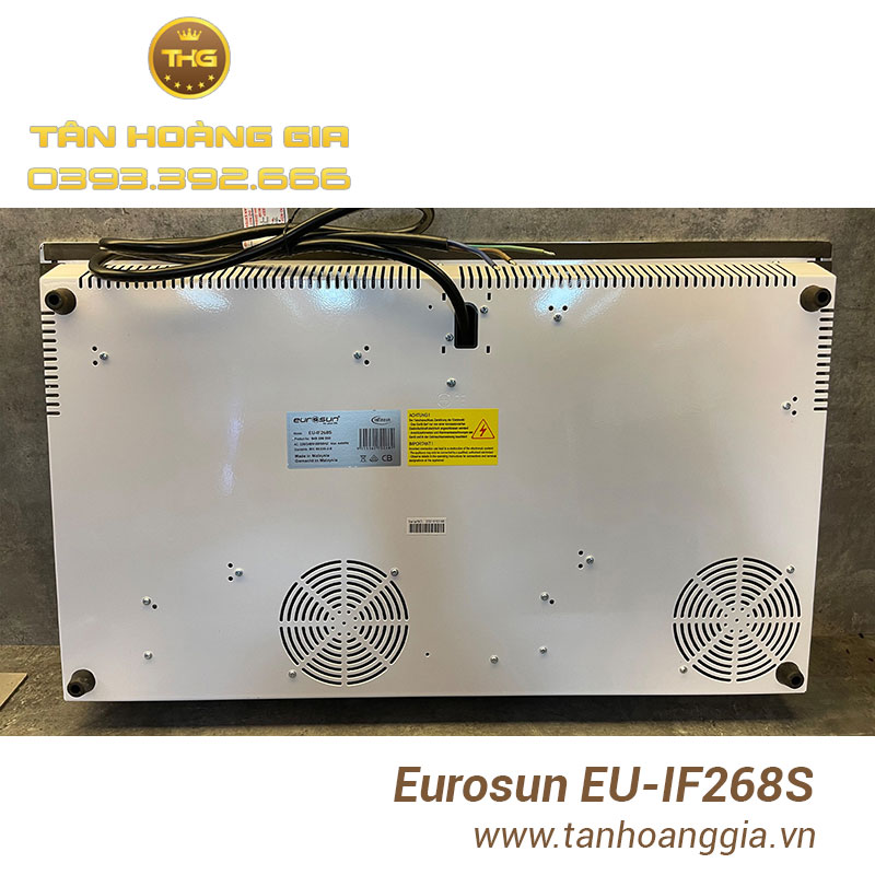 Bụng bếp và quạt tản nhiệt bếp hồng ngoại Eurosun EU-IF268S
