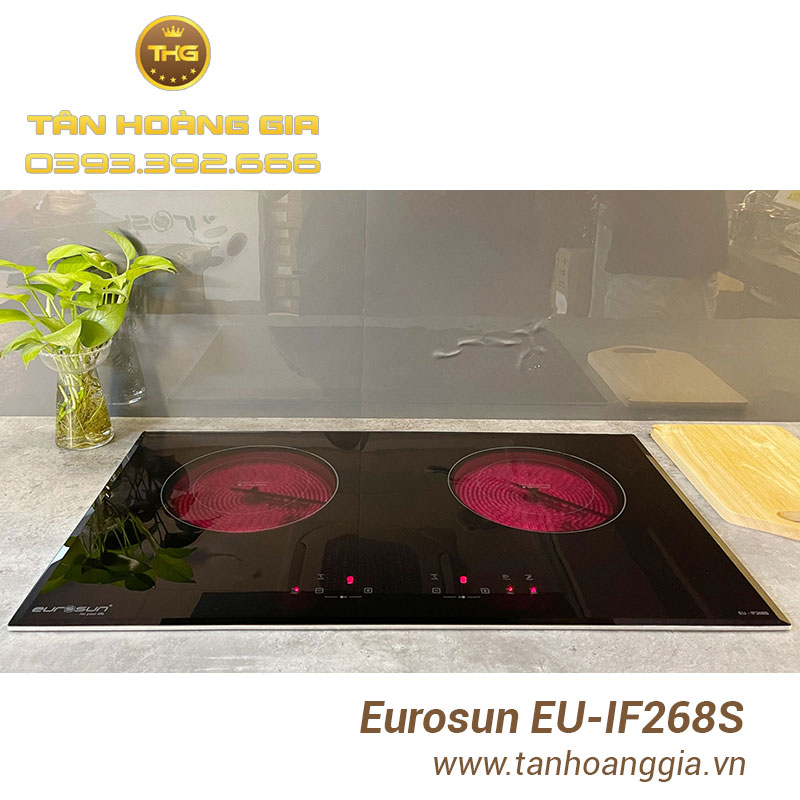 Hình ảnh thực tế Bếp hồng ngoại Eurosun EU-IF268S
