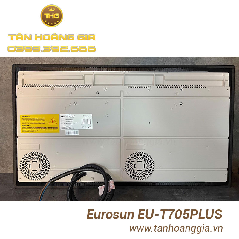 Bụng bếp và quạt tản nhiệt bếp từ Eurosun EU-T705PLUS