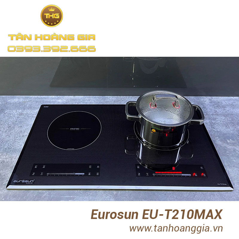 Bếp từ Eurosun EU-T210Max có thiết kế sang trọng, hiện đại