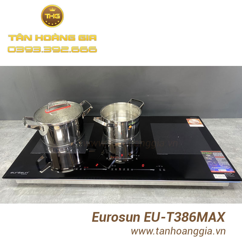 Bếp từ Eurosun EU-T386Max có thiết kế sang trọng hiện đại