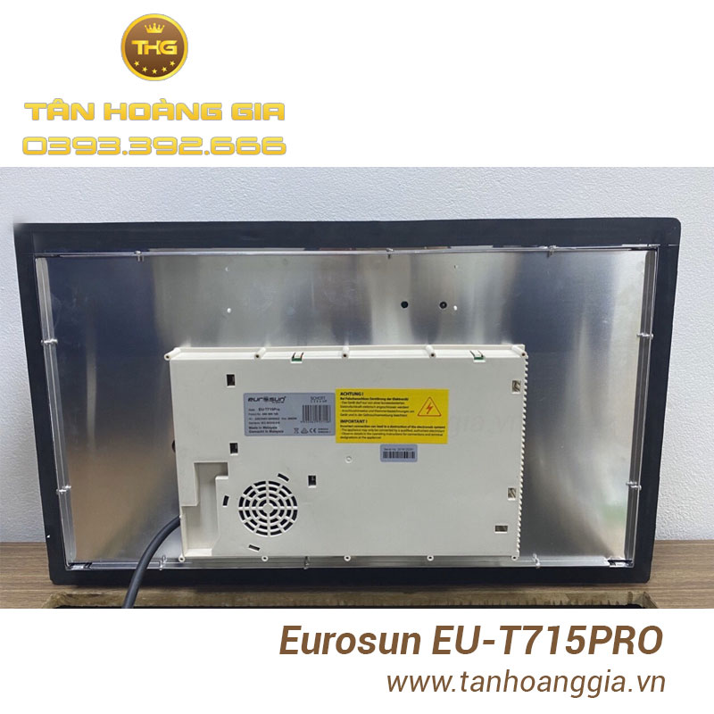Bụng bếp và quạt tản nhiệt bếp từ Eurosun EU-T715Pro