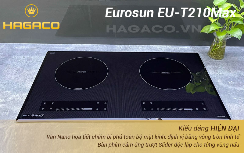 Thiết kế của Bếp từ Eurosun EU-T210Max