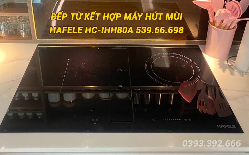 Bếp từ kết hợp hút mùi Hafele HC-IHH80A 539.66.698