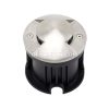 Đèn led âm đất âm sàn hắt ngang Inox 2 hướng
