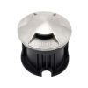 Đèn led âm đất âm sàn hắt ngang Inox 3 hướng