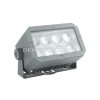 Đèn led rọi cột vuông 24w xám xanh ngoài trời